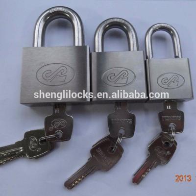 China Cheap and Popular Factory Wholesale SHENGLI SUS 304 Square Type 304 Stainless Steel Computer Padlock for sale