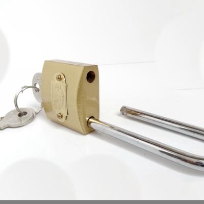 China Popular Anti-saw Security Custom Lock Top Hot Selling Against Rust Long Beam Iron Padlock for sale