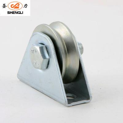 China Hot And Popular 45 Jinhua STEEL Pulley Wheel Roller Single Splines for sale