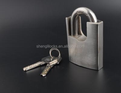 China Stainless Steel Shackle Protected Padlock Cash for sale