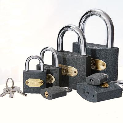 China Hot High Quality Gray Cast Iron Factory Price Padlock for sale