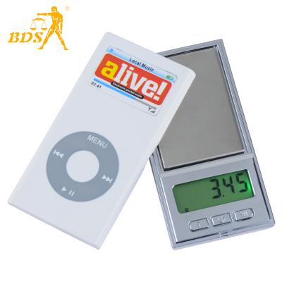 China BDS pocket scale, mini gold jewelry weighing scale 300g/0.1g coffee scale 0.01g for sale