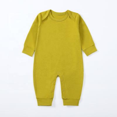 China Cozy Baby Clothes Cozy and Breathable Baby Clothes Cotton Jumpsuit Rompers Wholesale Infant Organic Baby Onesie Jumpsuit 100% for sale