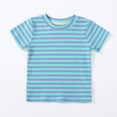 China Breathable Cotton Summer Clothes Baby Short Sleeve Children's Tee Half Sleeve Kids Top Fashionable T-shirt for sale