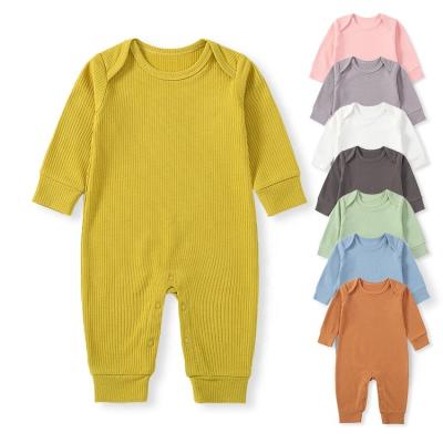 China Cozy Baby Clothes Jacquard Threaded Wrap CollarInfant Snap Romper Infant Jumpsult Baby Underwear Baby Pajamas Comfy Jacquard Threaded Wrap for sale