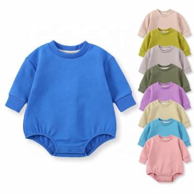 China Toddler Casual Clothing Cotton Baby Romper Cozy Organic Baby Clothes Baby Use Snap Button Infant Jumpsuit for sale