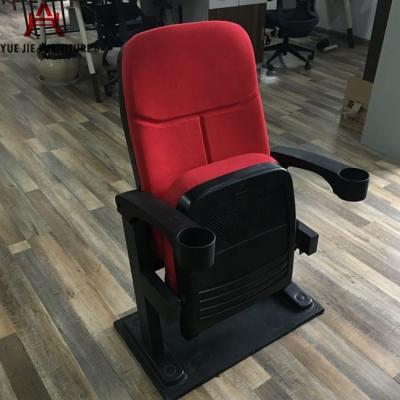 China Best Selling Commercial Furniture Theater Chair With Cup Holder for sale