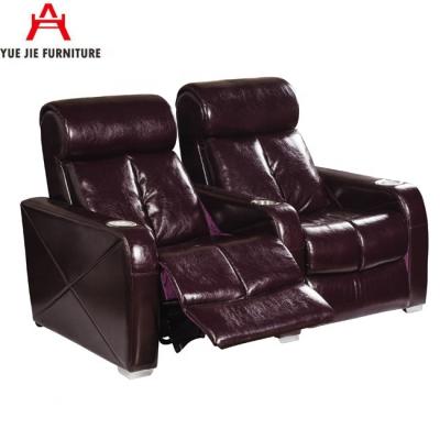 China Commercial Home Furniture Leather Home Cinema VIP Sofa for sale