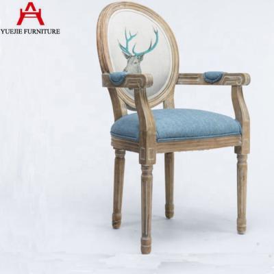 China Demountable Factory Wholesales Wooden Armchairs Dining Room Furniture Dining Chairs for sale