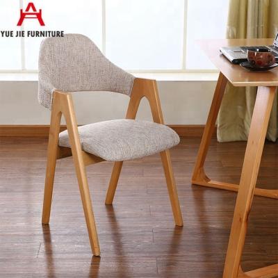 China American Style Solid Wood Rubber Wooden Chair for sale