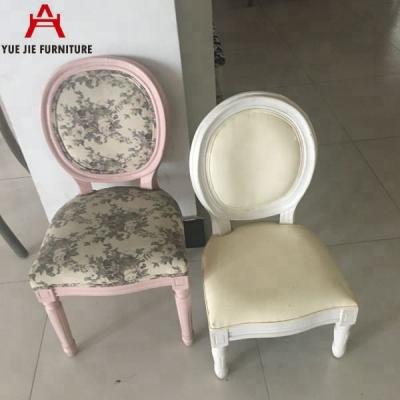 China Solid Wood Round Back Kids Chair for sale