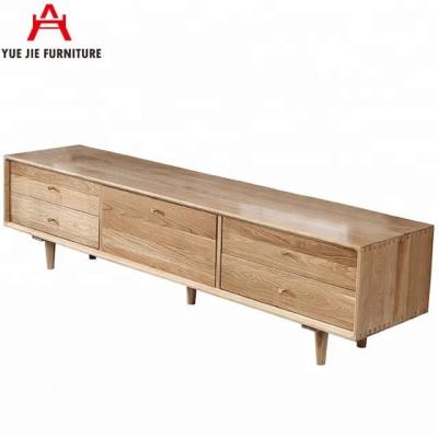 China European Style Solid Wood Oak Wood TV Stands for sale