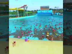 Water Park Aqua Park Space Bowl Water Slide With 6-10mm Thickness In RAL Colors