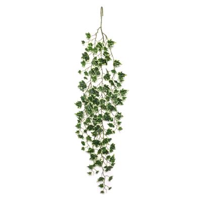 China Eco-friendly Artificial Hanging Leaf Decoration 1.4m Sweet Potato Leaves Hanging Rattan for sale