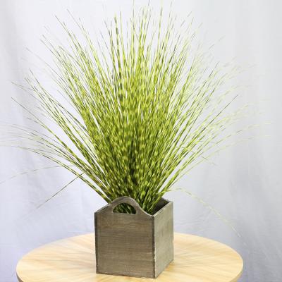 China Zebra Wooden Grass Design Living Room 69cm Plastic Pot Onion Grass For Decorative Artificial Straw for sale