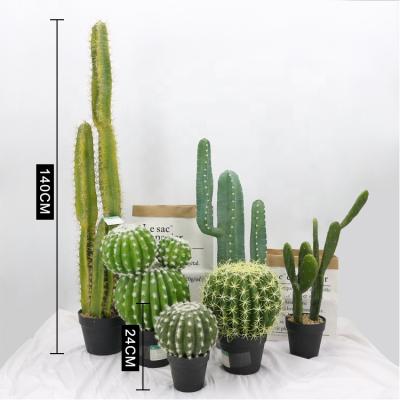 China 2021 Modern Large Country Plants 140cm Artificial Cactus Plants For Cactus Decoracion for sale