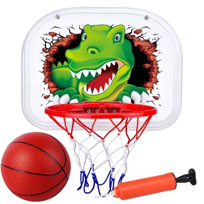 China YongnKids New Design Sport Plastic Portable Indoor Play On The Door Wall Basketball Board Set Backboard For Kids for sale