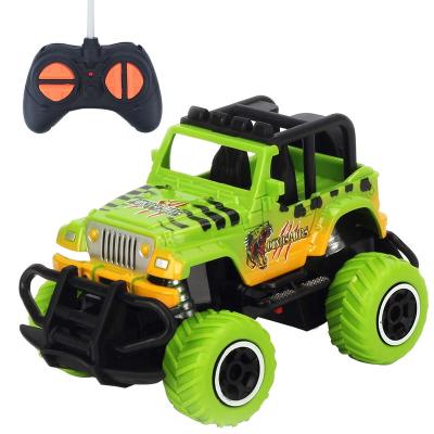 China 1:43 High Speed ​​Plastic Green Remote Control Simulation Toys Induction Flight YongnKids Off Road Car Radio Control Off-Road Vehicle for sale