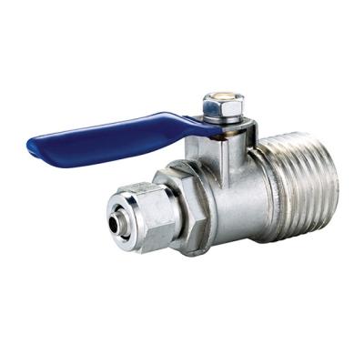 China F X F Inlet And Outlet Water Pressure Treatment Brass Ball Valve With Long Lever Reduction Valve Aluminum Inlet And Outlet Water Pressure Treatment 1 Years V0112- NC VS ; ZHE for sale