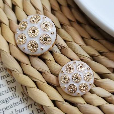 China New style dry cleaning custom logo metal leg button suit button alloy coat blazer button metal for suits for sale