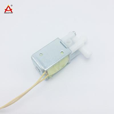 China dc12v 24v Mini Air Solenoid Valve General High Pressure Gas Solenoid Valve for sale