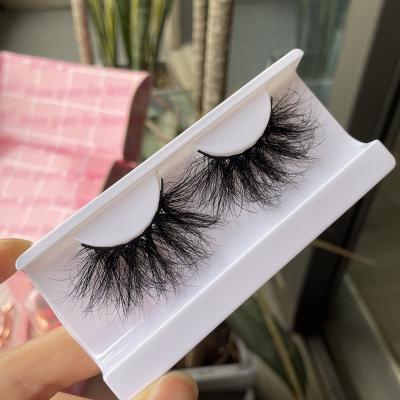 China Free Sample Waterproof Private Label Dropshipping 5 Pairs Lash Supplies Wholesale Mink Lashes Fluffy Eyelashes for sale