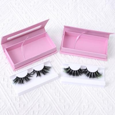 China Waterproof Lash Book Private Label Best Seller 8D Mink Wispy Eyelashes Premade Volume Eyelashes 5 Pairs for sale