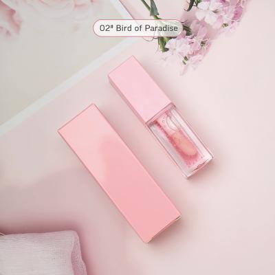 China Wholesale Customized Long Lasting Sunscreen OEM Gel Lip Gloss Lip Gloss Moisturizing Clear Waterproof Lip Glitter Liquid Lipstick for sale