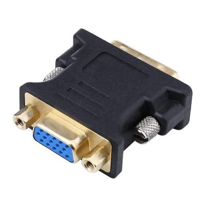 China Copper+PVC 720p 1080i/p Dvi 24+5 To VGA Male To Female Adapter Converter For TV Computer Monitor Video Signal for sale