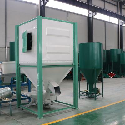 China Animal Feed Processing HNHF New Design Assembled Crushing And Mixing Machine For Making Animal Feed for sale