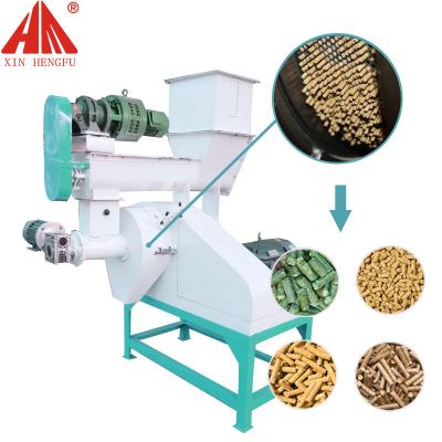 China Making Chicken Pellet Feed HNHF Poultry Heater Production Line Feed Pellet Machine Heater Plant 1 Ton Per Hour for sale