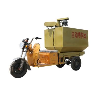 China 2018 New Labor Saving Design Poultry Farm Automatic Feeding Car for sale