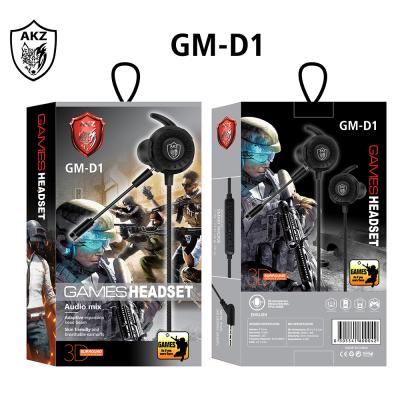 China 2020 New In-Ear Headset Gaming Headphones Wired Earphone With Detachable Microphone For Game Gaming Study for sale