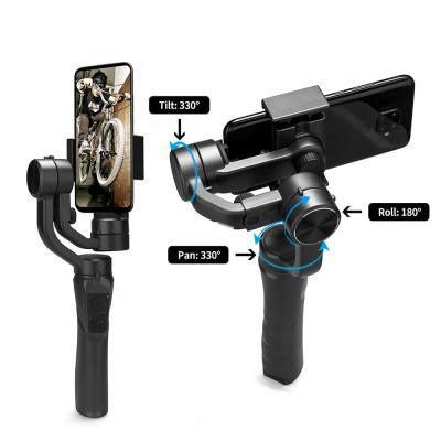 China 3 Axis Phone 3 Axis Gimbal Phone 3 Axis Selfie Gimbal Foldable Video Stabilizer Handheld Gimbal For iPhone Smartphone Action Camera for sale