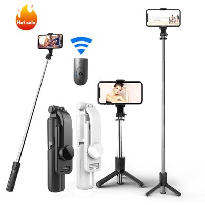 China Wireless Remote Holder Mini Blue Tooth Selfie Stick Tripod Controller 1000mm Height/Folding Tripod Stick/Mini Tripod Phone Holder Selfie Remote Controller 1000mm Height for sale