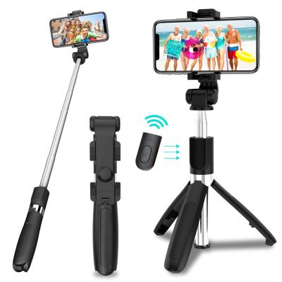 China Detachable Selfie Timer Selfie Stick/Tripod Selfie Timer/Clip/Tripod/Tripod Hot Seller Detachable Clip/Tripod with Holder Phone Tooth Blue Remote Control Flexible Selfie Stick for sale