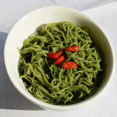 China Low Fat Spinach Spaghetti Konjak Konjac Ramen Thin Root Noodle Kosher Healthy Food Flavored Shirataki Noodles for sale