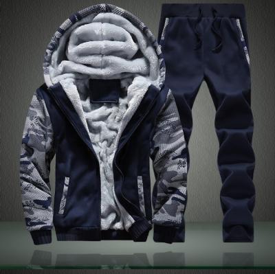 China New Hot Viable Jogger Suit Men Tracksuit Zipper Cotton Sports Men Zipper Sports Wear Custom Logo Winter Tracksuits Tracksuits For Men for sale