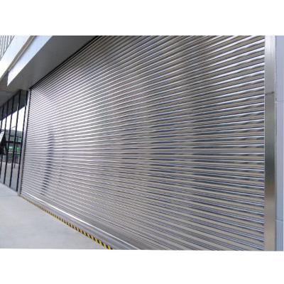 China Anti-Aging/Best Selling Rustproof/Easily Assembled Customized Colors Cheap Aluminum Exterior Automatic Vertical Roller Shutters Sliding Doors for sale