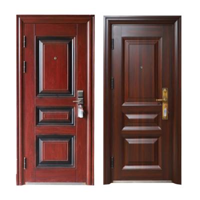 China Best Selling Latest Design Top Quality Turkish Exterior Metal Front Entrance Modern Security Steel Door for sale