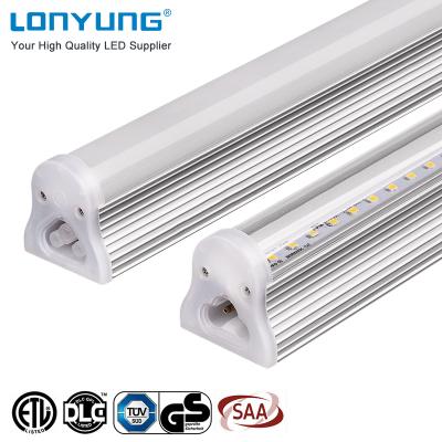 China Supermarkets DLC ETL TUV certified 2ft 9w led tube light t8 5000k 4ft 8ft 1500mm 2400mm integrated 25w t8 led tube light for store office for sale