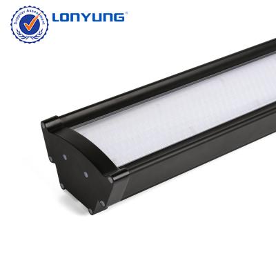 China DLC Dimmable 0-10V Adjustable Linear Waterproof IP65 140LM/W 100w Angle Waterproof 150 Watts Led High Bay Light For Warehouse Parking Lot for sale