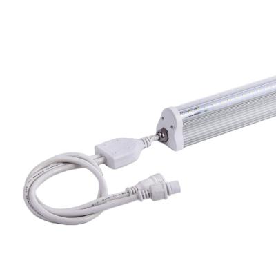 China cooler fridge cooler door led tube light/customer cooler led light 4000k v shape cooler integrated led tube light fixture with CE ETL TUV certs for sale