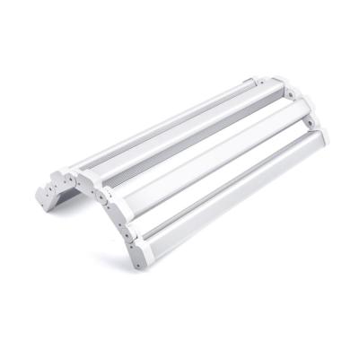 China Zhongshan 4ft flexible parking lot t5 1.2m LED tube light tube PC cover led fixture high bay 45w 100w 200w adjustable angle T5 led light for sale