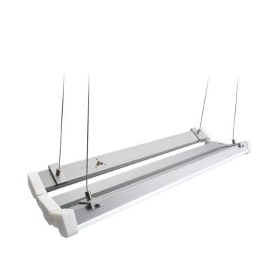 China Optional carport t5 shape batten light 4ft 1200mm modern office led linear light with ETL DLC TUV CE SAA certifications shop light for sale