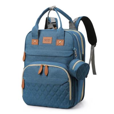 China With USB 2021 NEW DESIGN Factory OEM/ODM GOOD DESIGN Diaper Backpack Baby Diaper Bag GOOD QUALITY Diaper Trolley Storage Bag for sale