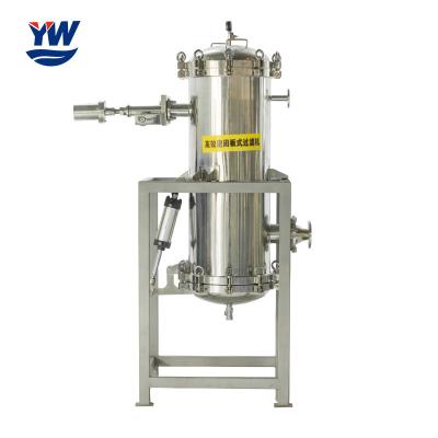 China Stainless Steel High Efficiency Vertical Pressure Leaf Filter For Filtration Industry for sale