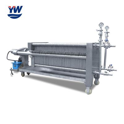 China Druck-industrieller Filterpresse-Sirup Mini Oil Filter Press Machine für Juice Wine zu verkaufen