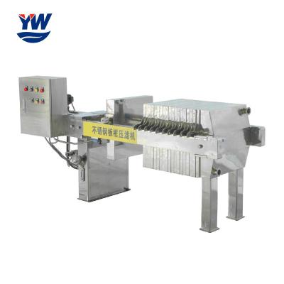 China Edelstahl Getränke-Apples Juice Industrial Filter Press Machine zu verkaufen