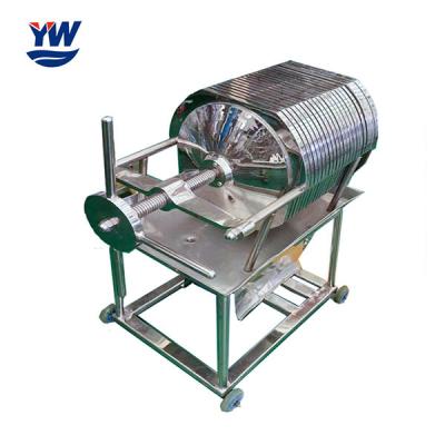 China Oil Industrial Filter Press Sludge Dewatering Screw Filter Press Machine for sale